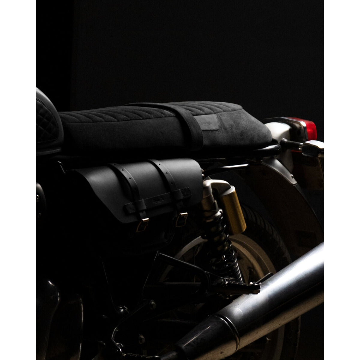 Trip Machine Touring-sæde til Royal Enfield Twins, sort