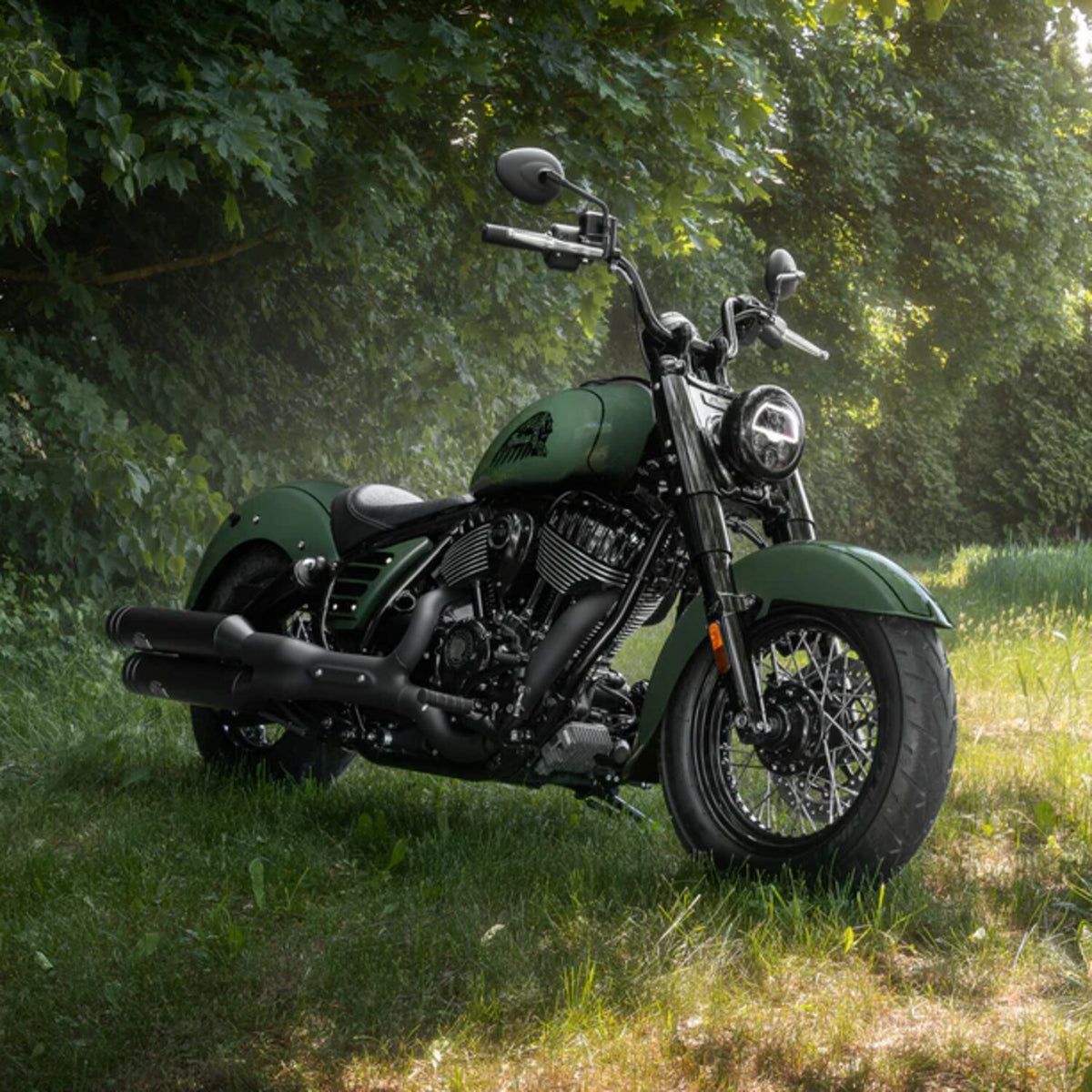 Killer Custom Apache forskærm – sort