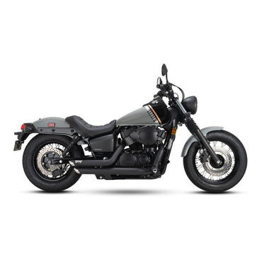 Vance & Hines Shortshots Staggered PCX udstødning, sort