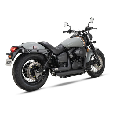 Vance & Hines Shortshots Staggered PCX udstødning, sort