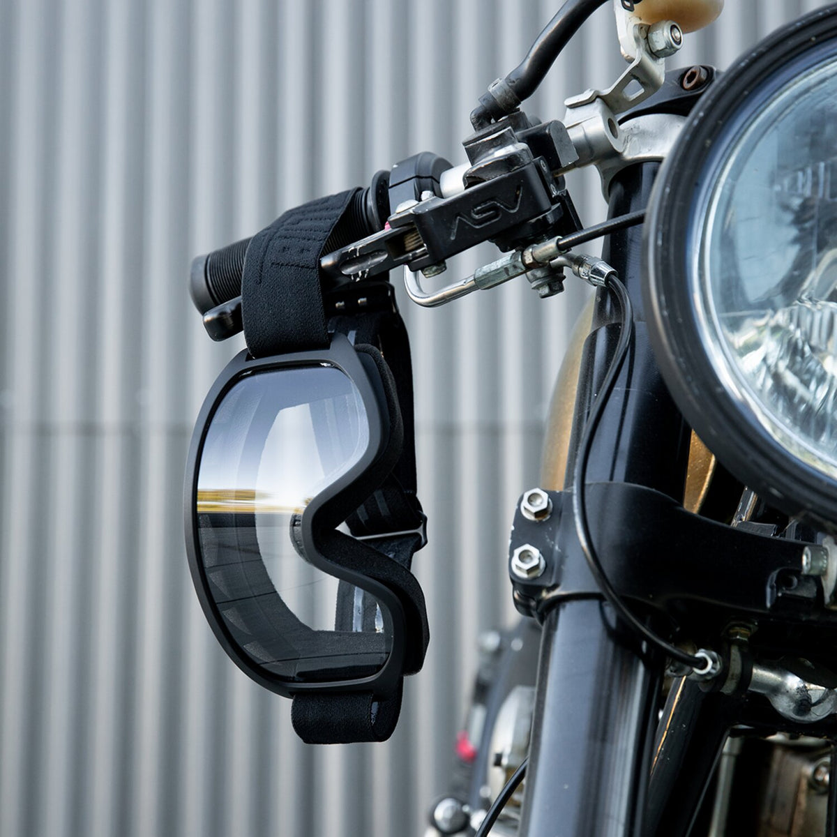 Biltwell Moto 2.0 goggles – Black Out