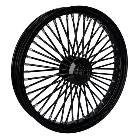 MCS radial 48 fat spoke front wheel 3.50 x 23 SF black Item No: 996783