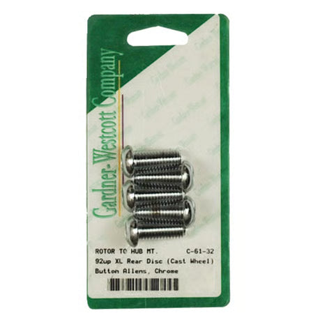 Brake rotor bolt kit, buttonhead Item No: 997402
