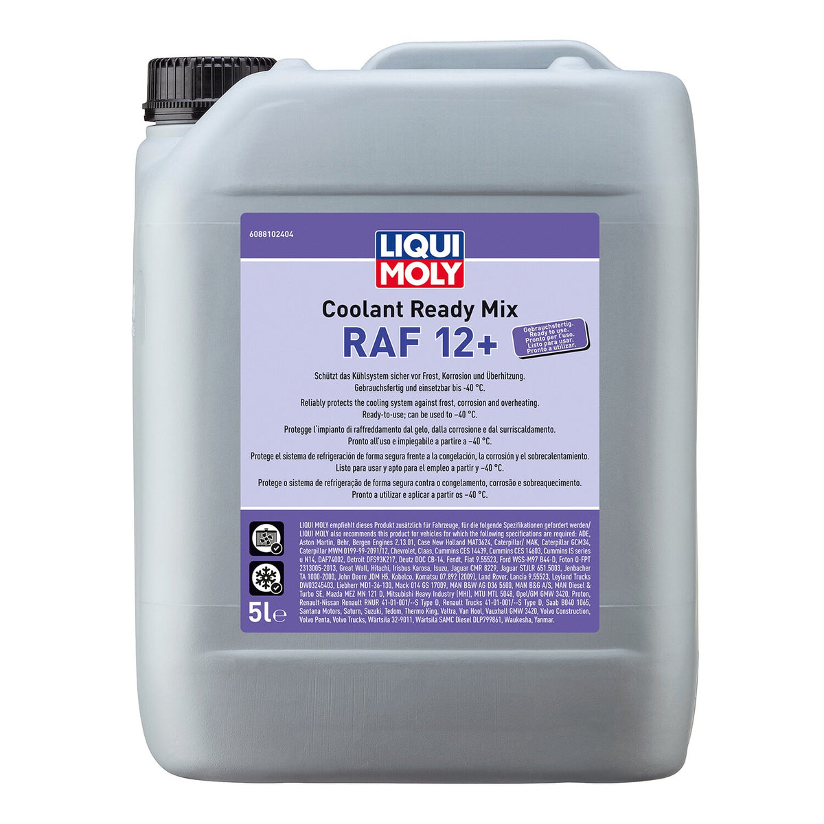 Liqui Moly RAF 12+ færdigblandet kølervæske 5 L