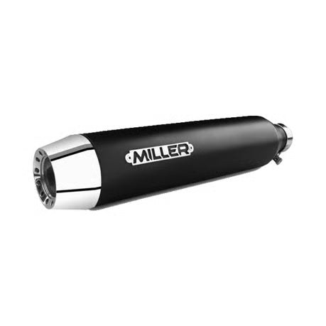 Miller, Yuma II 1000ccm Euro 4 Slip-On mufflers. Matte Black Item No: 997915