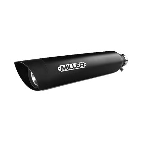 Miller, Yuma 1133ccm Euro 3 Slip-On mufflers. Matte Black Item No: 997938
