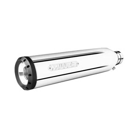 Miller, Omaha Euro 5 Slip-On mufflers. Highly polished Item No: 997942