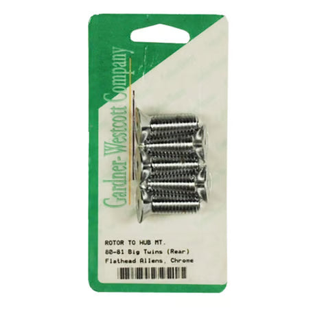 Brake rotor bolt kit, tapered Item No: 998076