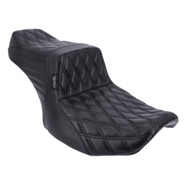 Le Pera Tailwhip Double Diamond 2-Up sæde, sort