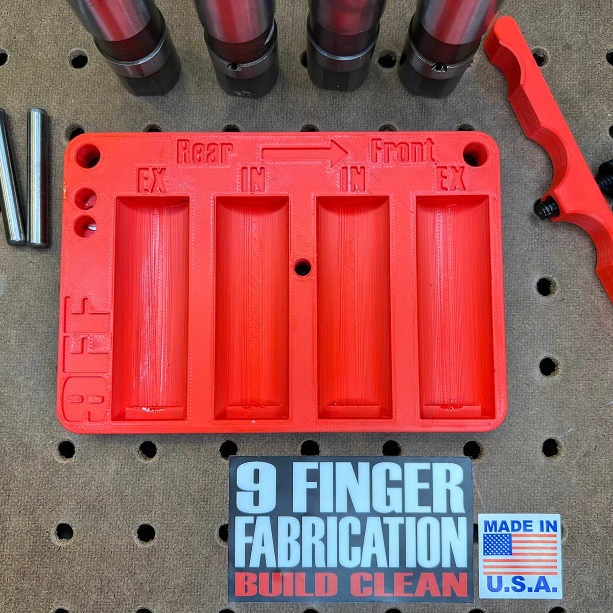 9Finger Fabrication holder til hydrauliske løftere