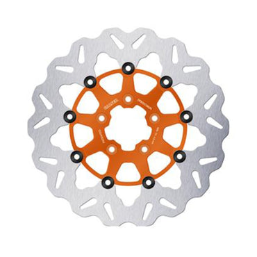 Galfer Wave flydende bremseskive, orange, 300 x 5 mm