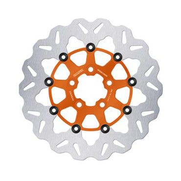 Galfer Wave flydende bremseskive, orange, 300 mm – højre bag