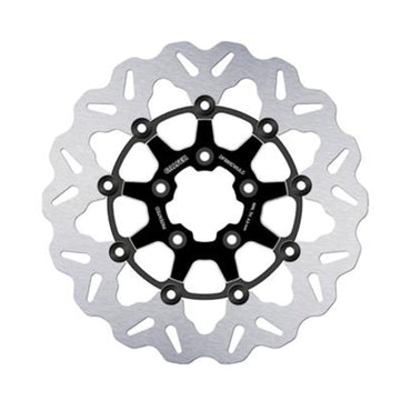 Galfer Wave flydende bremseskive, sort/kontrast, 292 x 5 mm