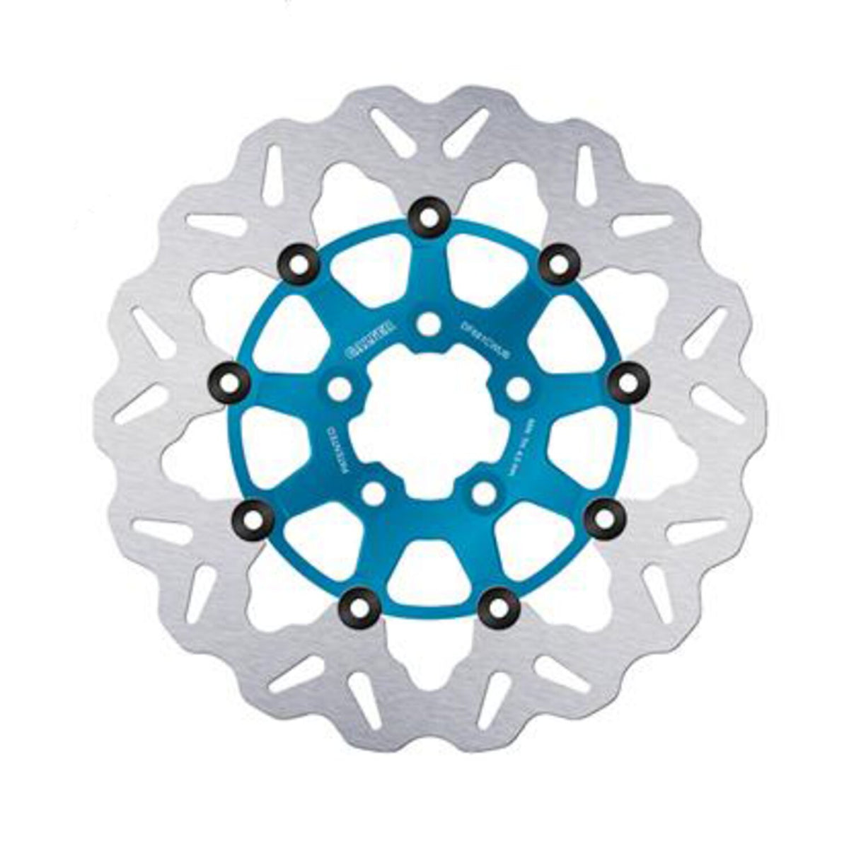 Galfer Wave-bremseskive, flydende, blå, 292 mm