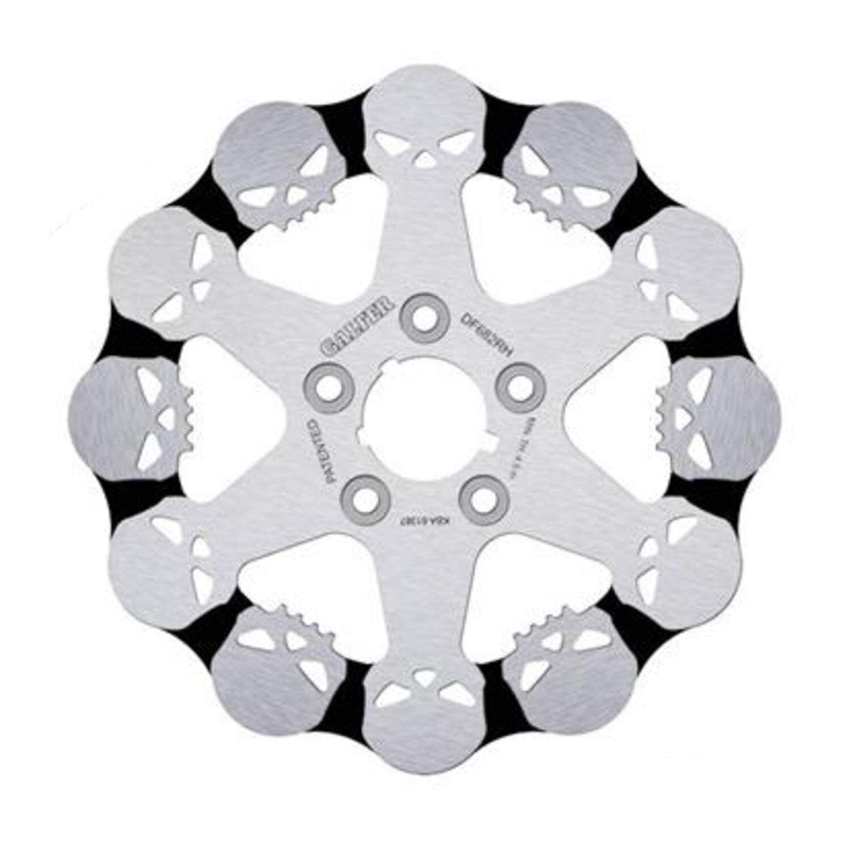 Galfer bremseskive med Skull-design, fast, 292 x 5 mm