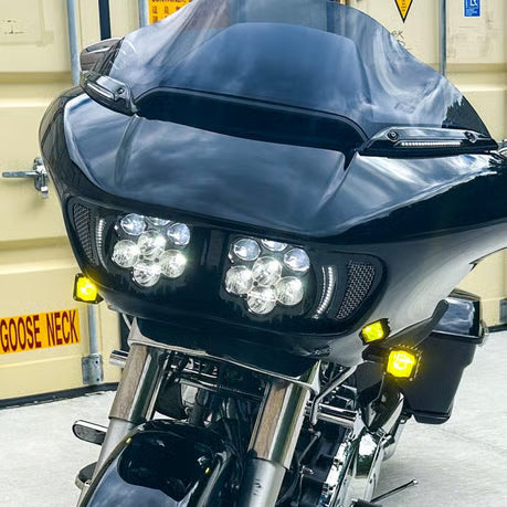 Custom Dynamics, V2 Shark Demon LED headlamp kit Item No: 998681