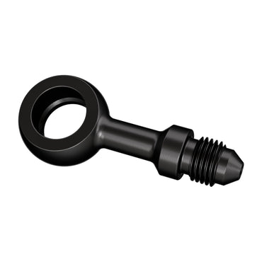 Goodridge lige banjofitting, sort, 12 mm