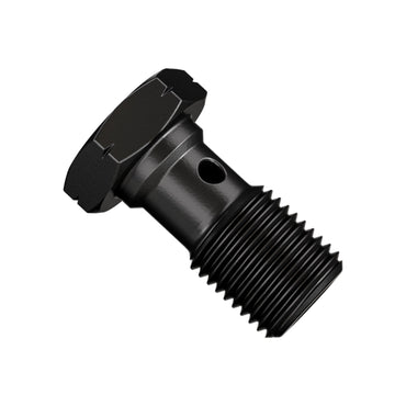 Goodridge banjobolt M10 x 1,25, sort carbonstål