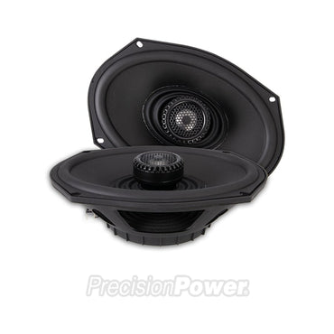PrecisionPower MAS højttalere 6 x 9", 2 ohm – sæt