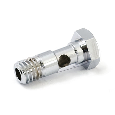 MCS banjobolt til udluftning, krom, 1/2"-13