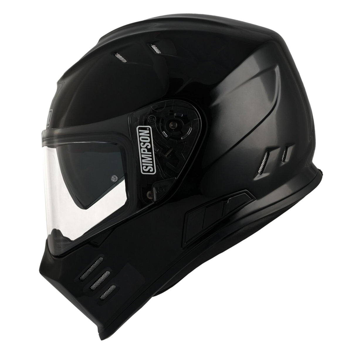 Simpson Venom fullfacehjelm – Black Metal