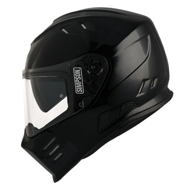 Simpson Venom fullfacehjelm – Black Metal