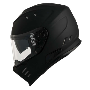 Simpson Venom Full-facehjelm, mat sort