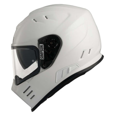 Simpson Venom integralhjelm, hvid