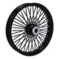 MCS radial 48 fat spoke front wheel 3.50 x 23 DF black Item No:  996784
