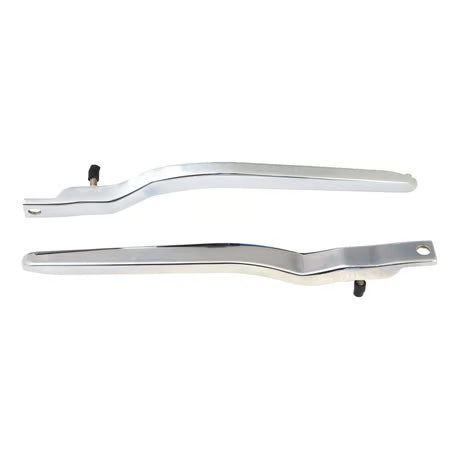 72-85 FX fender struts. Smooth. Chrome Item No:  505040