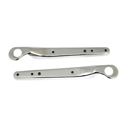 Forkromede Fender Strut Covers (Skærmafstiver Dæksler) – Original Stil til Harley-Davidson Sportster XL