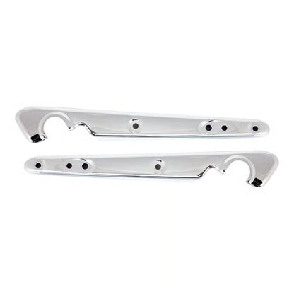 Forkromede Fender Strut Covers (Skærmafstiver Dæksler) – OEM-stil til Harley-Davidson Sportster XL