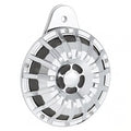 Horn Arlen Ness, 15-spoke horn cover. Chrome Item No:  590463