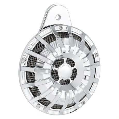 Horn Arlen Ness, 15-spoke horn cover. Chrome Item No:  590463