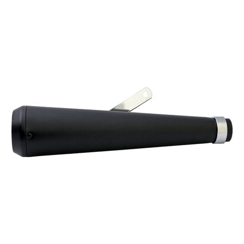 Megaphone universal muffler 16.5" long black with TE tip Item No:
500741