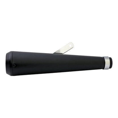 Megaphone Universal Udstødning 16.5" Sort til Cafe Racer & Bobber