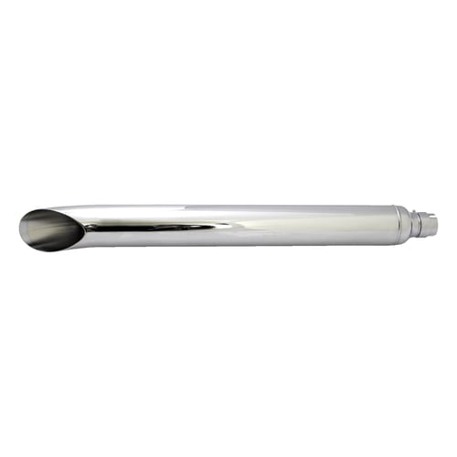 Turn down / turn out universal muffler 32" long chrome Item No:
500953