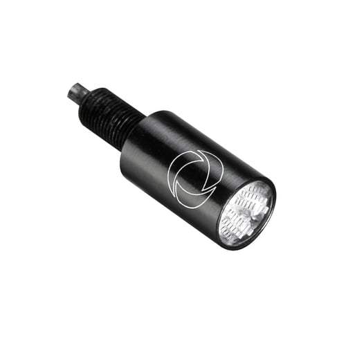 Kellermann Atto Integral DF 3-i-1 – Micro LED Baglygte & Blinklys (Sort / Klart Glas)
