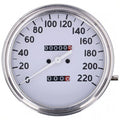 FL speedometer, '36-40 face', white. 1:1 kmh Item No:  940442