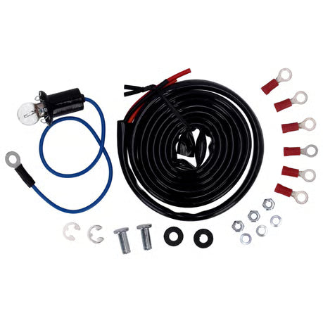 FL speedo/tachometer, '73-84 face', black. 2:1 kmh Item No:  900865