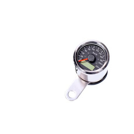 Stoker, electronic speedometer 48mm. Chrome, black face Item No:  928214