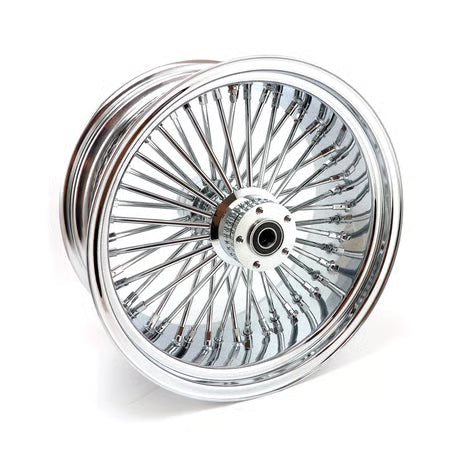 MCS radial 48 fat spoke rear wheel 8.50 x 18 chrome Item No: 593574