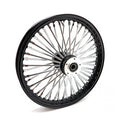 MCS radial 48 fat spoke front wheel 2.15 x 19 DF black Item No:  597908