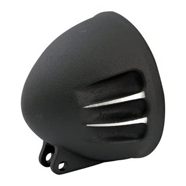 Eksklusivt EMD Vitamin A 5-3/4" Lygtehus i Ribbet Retro-Design – Black Cut Finish