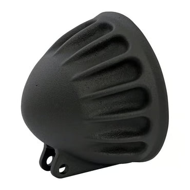 Eksklusivt EMD Vitamin C 5-3/4" Lygtehus i Ribbet Retro-Design – Helsort Finish