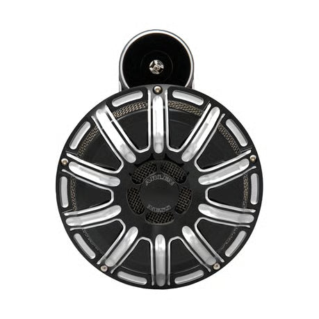 Horn Arlen Ness, billet horn kit, 10-Gauge. Black CC Item No:  956355