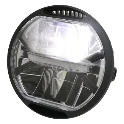 KOSO Thunderbolt 170mm LED-forlygte – E-godkendt (Sort)