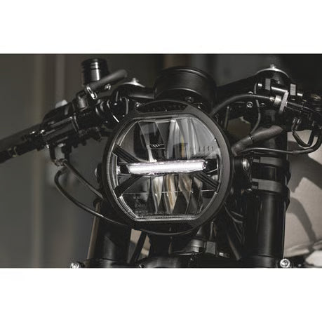 KOSO Thunderbolt 170mm LED-forlygte – E-godkendt (Sort)