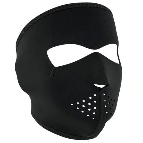 ZANheadgear® Neoprene Half Face Mask – Sort Halvmaske til MC og Outdoor