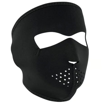 ZANheadgear® Neoprene Half Face Mask – Sort Halvmaske til MC og Outdoor